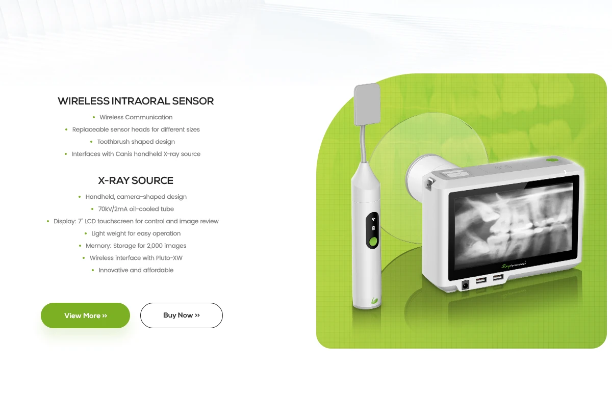 Iray Technology Company Limited Flat Panel Detector, Intraoral Dental