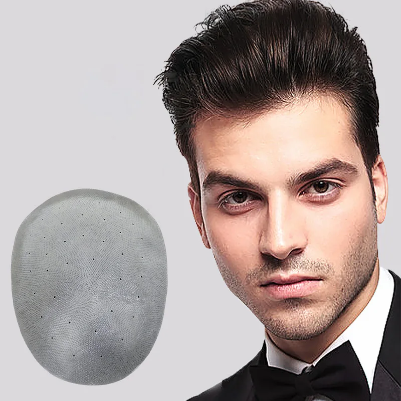Free Shipping Breathable fully human hair toupee hand made invisible pu base straight hair mens wig
Free Shipping Breathable fully human hair toupee hand made invisible pu base straight hair mens wig