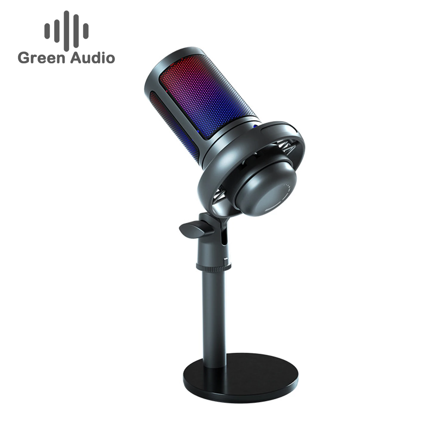 

GAM-ME6S USB gaming microphone RGB dazzling lights computer k song recording mobile phone live broadcast