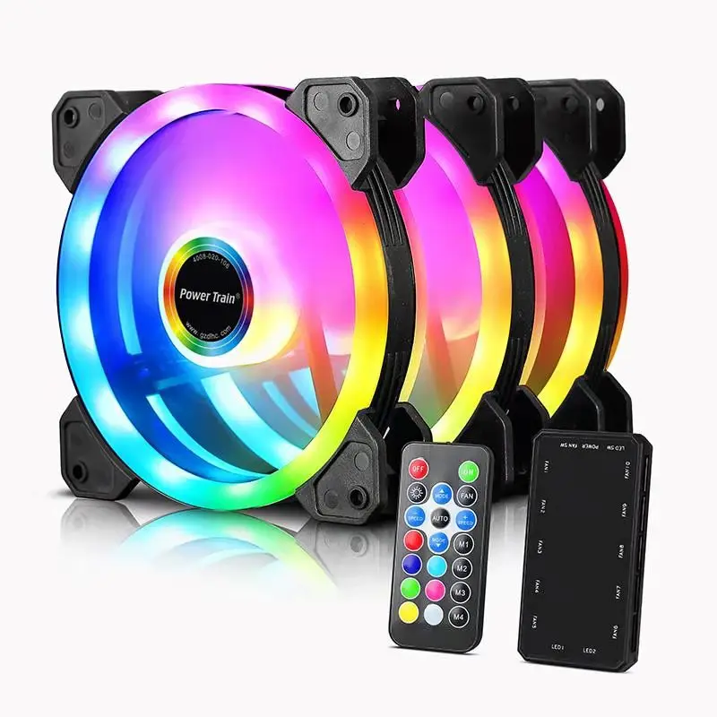 Factory OEM ODM High Quality Silent Big 4 Pin Connector Mini Cooling Fans Magic Ring RGB Gaming PC RGB Case DC Computer Fan, Rgb fans
Factory OEM ODM High Quality Silent Big 4 Pin Connector Mini Cooling Fans Magic Ring RGB Gaming PC RGB Case DC Computer Fan, Rgb fans