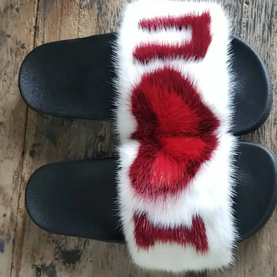 Big mink fur slides for women mink fur slippers home slippers mink fur slippers, Customized color
Big mink fur slides for women mink fur slippers home slippers mink fur slippers, Customized color