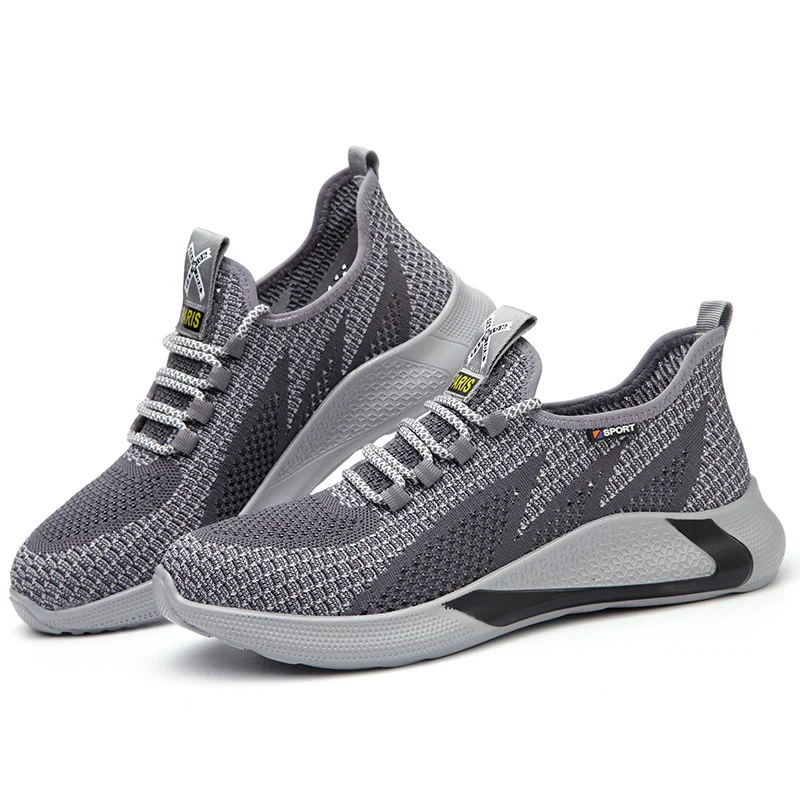 Steel Toe safety shoes Men and Women Puncture Proof Work Construction Breathable Light weight Safety Shoes Sneakers, Grey black coffee
Steel Toe safety shoes Men and Women Puncture Proof Work Construction Breathable Light weight Safety Shoes Sneakers, Grey black coffee