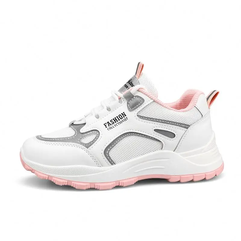 New design ladies high quality casual sports shoes comfortable women's fashion sneakers
New design ladies high quality casual sports shoes comfortable women's fashion sneakers