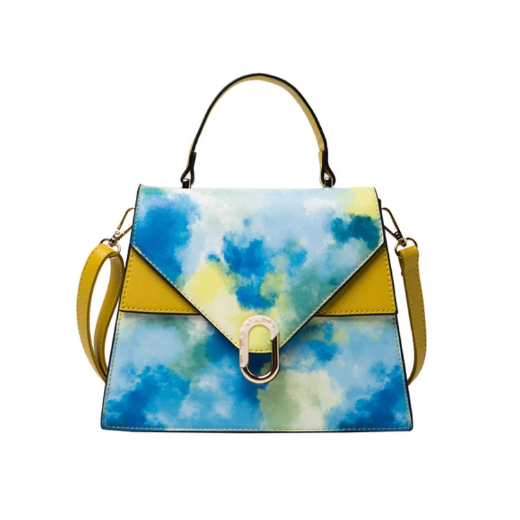 New Arrival Women Handbags sac a main Tie Dye Elegant Female Handbag Buckle Purses And Handbags, Multi
New Arrival Women Handbags sac a main Tie Dye Elegant Female Handbag Buckle Purses And Handbags, Multi