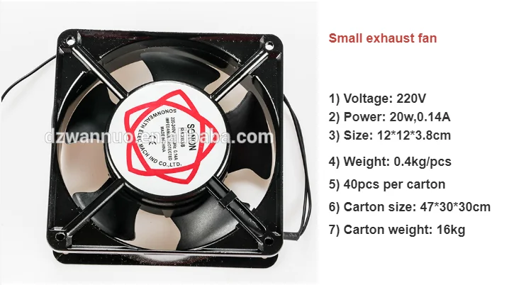 Quality Incubator Exhaust Fan, 220, CE - detail 6