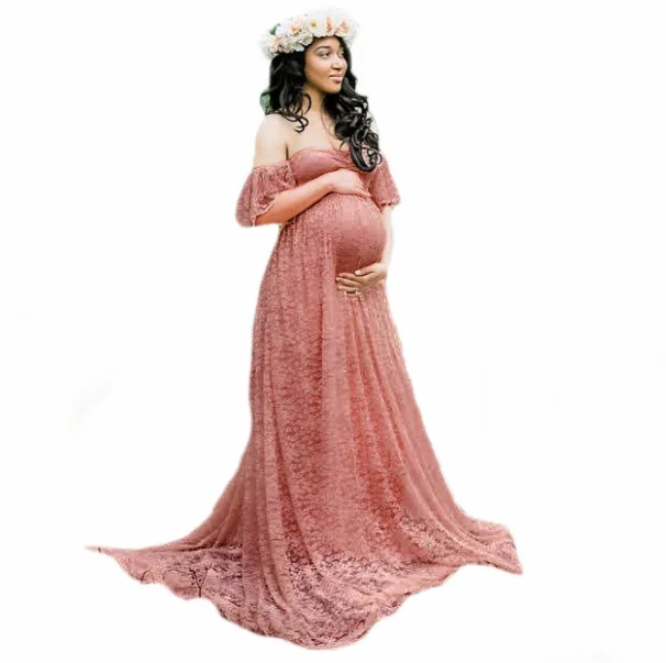 Amazon lace maternity photo shoot dresses short sleeve maternity evening dresses floor-length maternity gown for photo shoot, White, pink, wine red, ect...
Amazon lace maternity photo shoot dresses short sleeve maternity evening dresses floor-length maternity gown for photo shoot, White, pink, wine red, ect...