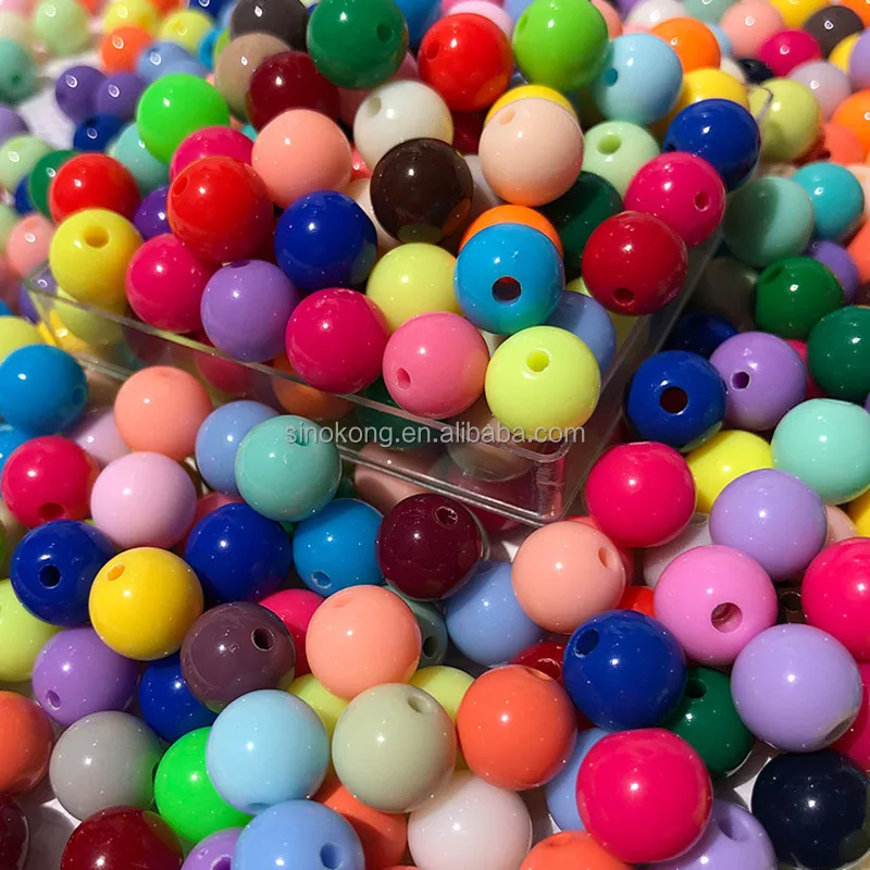 Wholesale Beading Supplier New Round Chunky Fashion Acrylic Beads For Jewelry Making, Multi colors
Wholesale Beading Supplier New Round Chunky Fashion Acrylic Beads For Jewelry Making, Multi colors