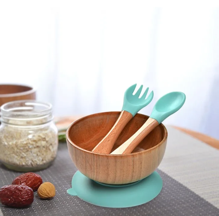 2021Match Spoon Mini Small Round Certified Baby Wooden Bamboo Salad Bowl With Suction Kids
2021Match Spoon Mini Small Round Certified Baby Wooden Bamboo Salad Bowl With Suction Kids