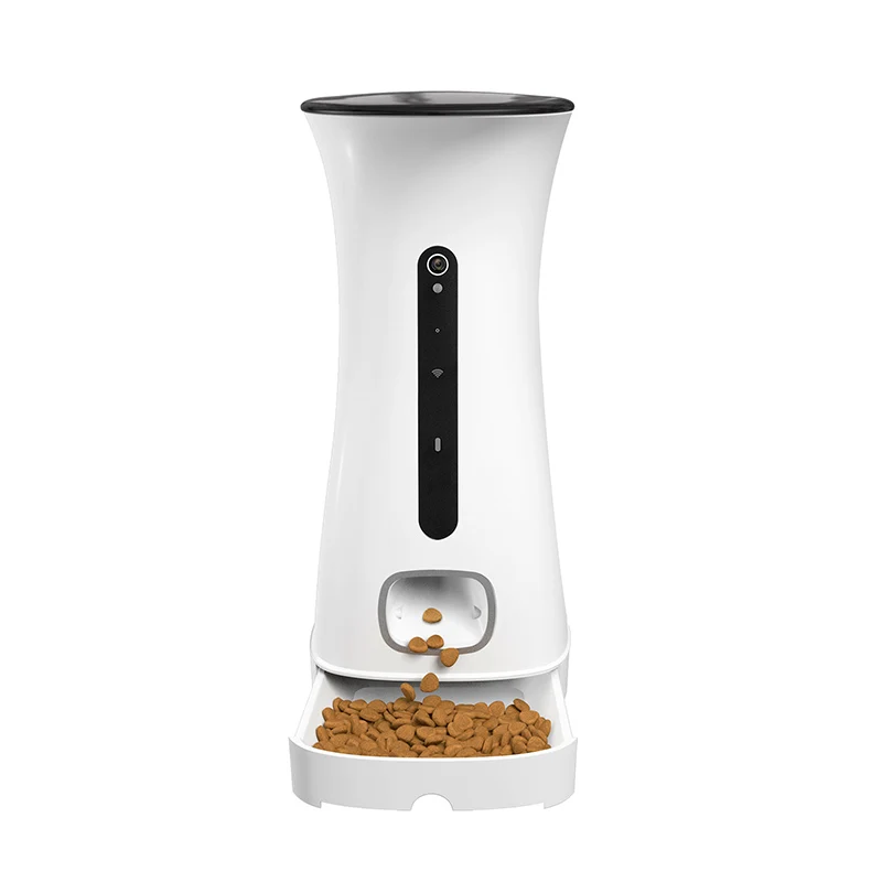 Hot selling large capacity plastic automatic graffiti pet feeder camera feeder with camera
Hot selling large capacity plastic automatic graffiti pet feeder camera feeder with camera
