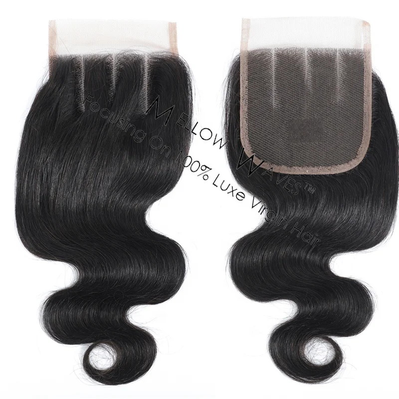 Mellow Waves Hot Sales Brazilian Body Wave 4X4 Lace Closure 100% Human Hair 4*4 Closure Body Wave Natural Color
Mellow Waves Hot Sales Brazilian Body Wave 4X4 Lace Closure 100% Human Hair 4*4 Closure Body Wave Natural Color