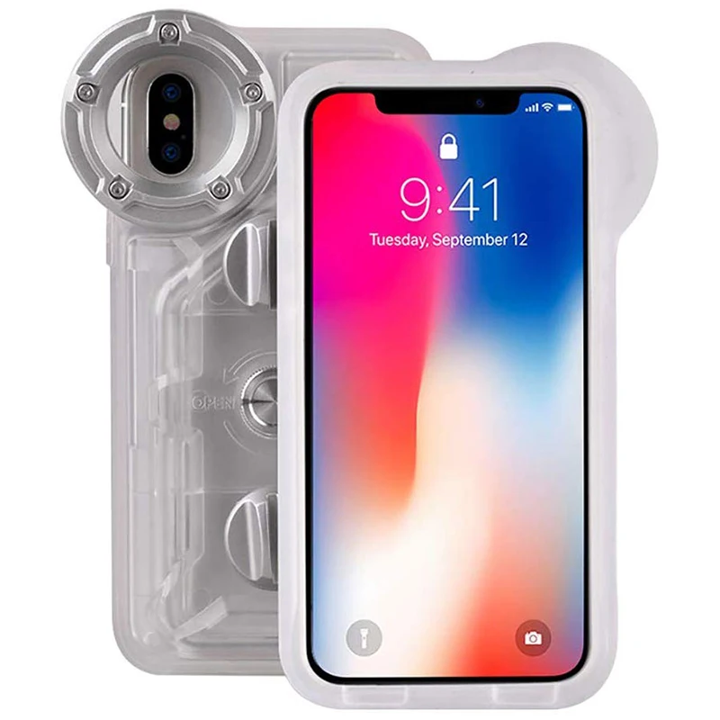 Underwater Photography Waterproof Phone Case Pouch for iPhone X/XS Enhanced Underwater Cell Phone Dry Bag with Armband O Lens Ri
Underwater Photography Waterproof Phone Case Pouch for iPhone X/XS Enhanced Underwater Cell Phone Dry Bag with Armband O Lens Ri