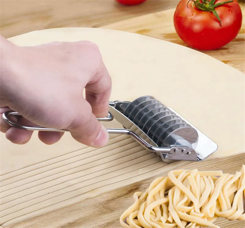 Stainless Steel Manual Noodle Cutter Vanilla Chive Noodles Cutter Manual Cutting Machine Kitchen Accessories, As photo
Stainless Steel Manual Noodle Cutter Vanilla Chive Noodles Cutter Manual Cutting Machine Kitchen Accessories, As photo