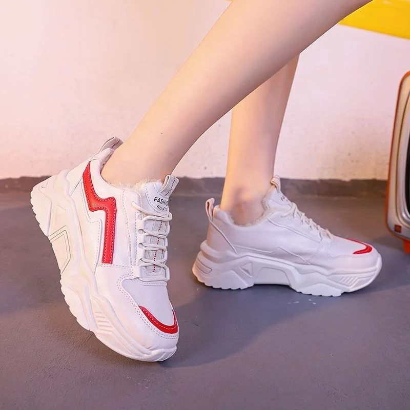 2020 Hot Sale Clunky Sneakers For Women Stylish Fashion Sneakers Breathable Running Shoes Women's Casual Sport Shoe, White+beige
2020 Hot Sale Clunky Sneakers For Women Stylish Fashion Sneakers Breathable Running Shoes Women's Casual Sport Shoe, White+beige