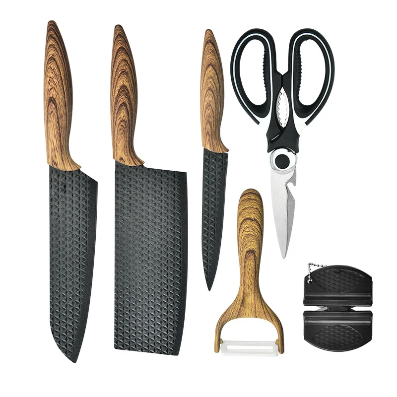 Factory Direct Sales Beautiful Supplies Multifunctional Scissors Knife-faced Diamond-shaped Kitchen Knife set
Factory Direct Sales Beautiful Supplies Multifunctional Scissors Knife-faced Diamond-shaped Kitchen Knife set