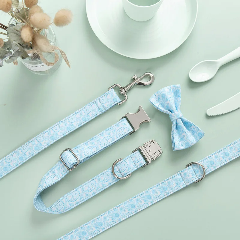 Fashion dog collar rose gold buckle cotton soft adjustable dog collar and leash set
Fashion dog collar rose gold buckle cotton soft adjustable dog collar and leash set