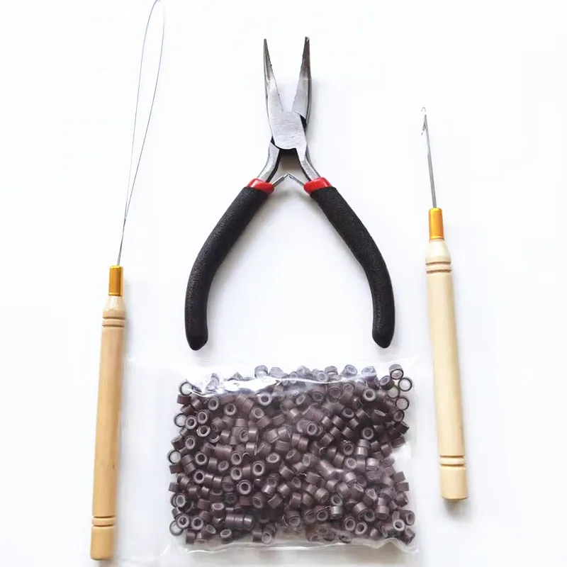 4pcs/lot Black Micro bead stainless steel hair highlighting tool human hair extension pliers crochet hair extension pliers Set
4pcs/lot Black Micro bead stainless steel hair highlighting tool human hair extension pliers crochet hair extension pliers Set