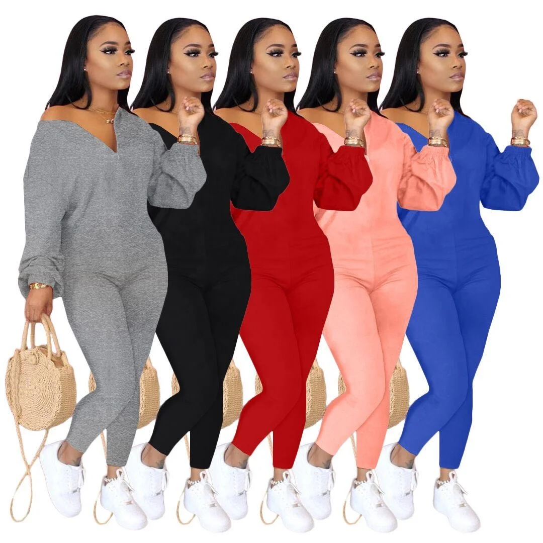Women Fall Onies Clothing Apparel Jumpsuit Solid Color Elegant Jumpsuit Umbilical Diagonal Shoulder Fashion Comfortable Jumpsuit, As shown in the picture or customized
Women Fall Onies Clothing Apparel Jumpsuit Solid Color Elegant Jumpsuit Umbilical Diagonal Shoulder Fashion Comfortable Jumpsuit, As shown in the picture or customized