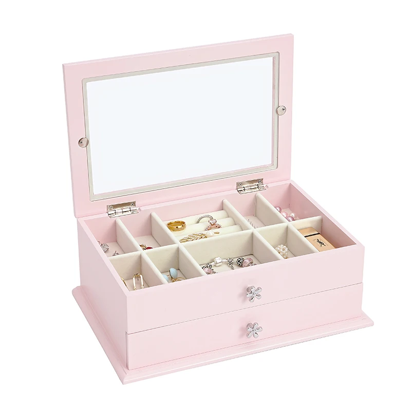 Blue Luxury Jewelry Box Jewelry Packaging Gift Display Box Ring Bracelet Pendant Custom wood box, White+pink+white
Blue Luxury Jewelry Box Jewelry Packaging Gift Display Box Ring Bracelet Pendant Custom wood box, White+pink+white