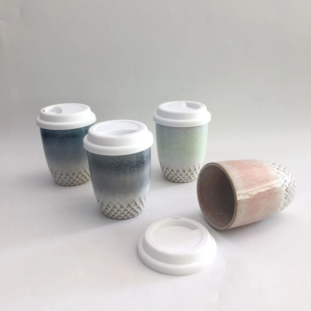 Customized logo wholesale bulk Modern style delicate durable ceramic travel coffee mug with lid, Navy blue
Customized logo wholesale bulk Modern style delicate durable ceramic travel coffee mug with lid, Navy blue