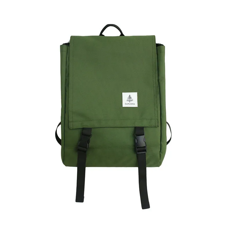 Hot sale simple style trend new term tote handle comfortable square high school backpack, Army green,balck.
Hot sale simple style trend new term tote handle comfortable square high school backpack, Army green,balck.