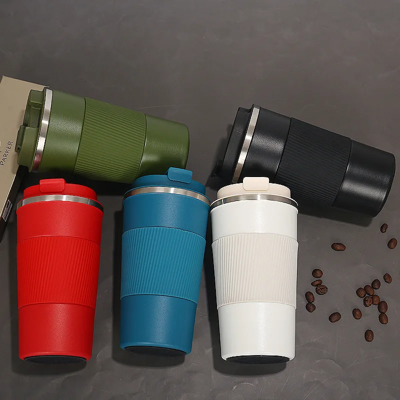 Mikenda custom coffee mug stainless steel double wall with silicone sleeve, Five color and can be customized
Mikenda custom coffee mug stainless steel double wall with silicone sleeve, Five color and can be customized