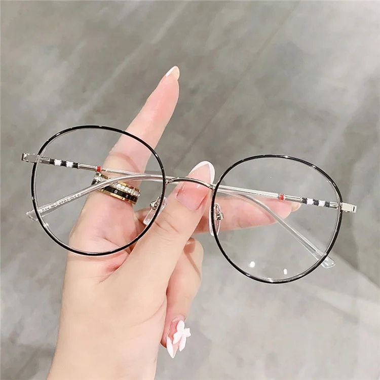 New Round Frame Anti Blue Glasses Metal INS Wholesale Fashion Glasses for Woman, 6 colors
New Round Frame Anti Blue Glasses Metal INS Wholesale Fashion Glasses for Woman, 6 colors