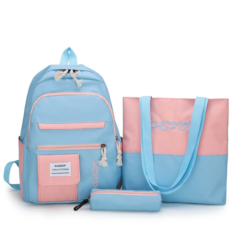Wholesale durable waterproof cheap 3in1set children school bag backpack for girls school bag set
Wholesale durable waterproof cheap 3in1set children school bag backpack for girls school bag set