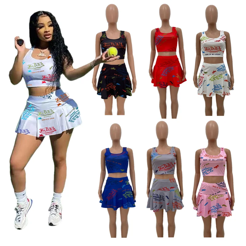 Women Summer Outfits 2 Piece Jersey Tennis Skirt Sets For Girls Clothing Women Biker Sports Two Piece Short Dresses Set, 15 colors
Women Summer Outfits 2 Piece Jersey Tennis Skirt Sets For Girls Clothing Women Biker Sports Two Piece Short Dresses Set, 15 colors