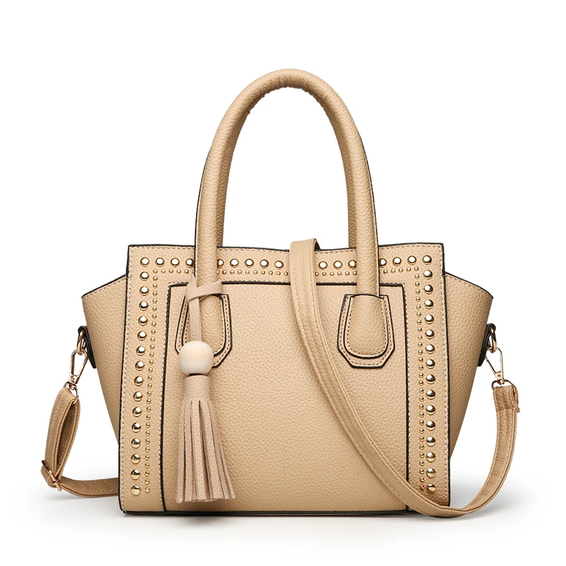 Wholesale Rivet Tassel Handbag 2021 New Product European Beauty Bag Classic High End Purses Handbags
Wholesale Rivet Tassel Handbag 2021 New Product European Beauty Bag Classic High End Purses Handbags