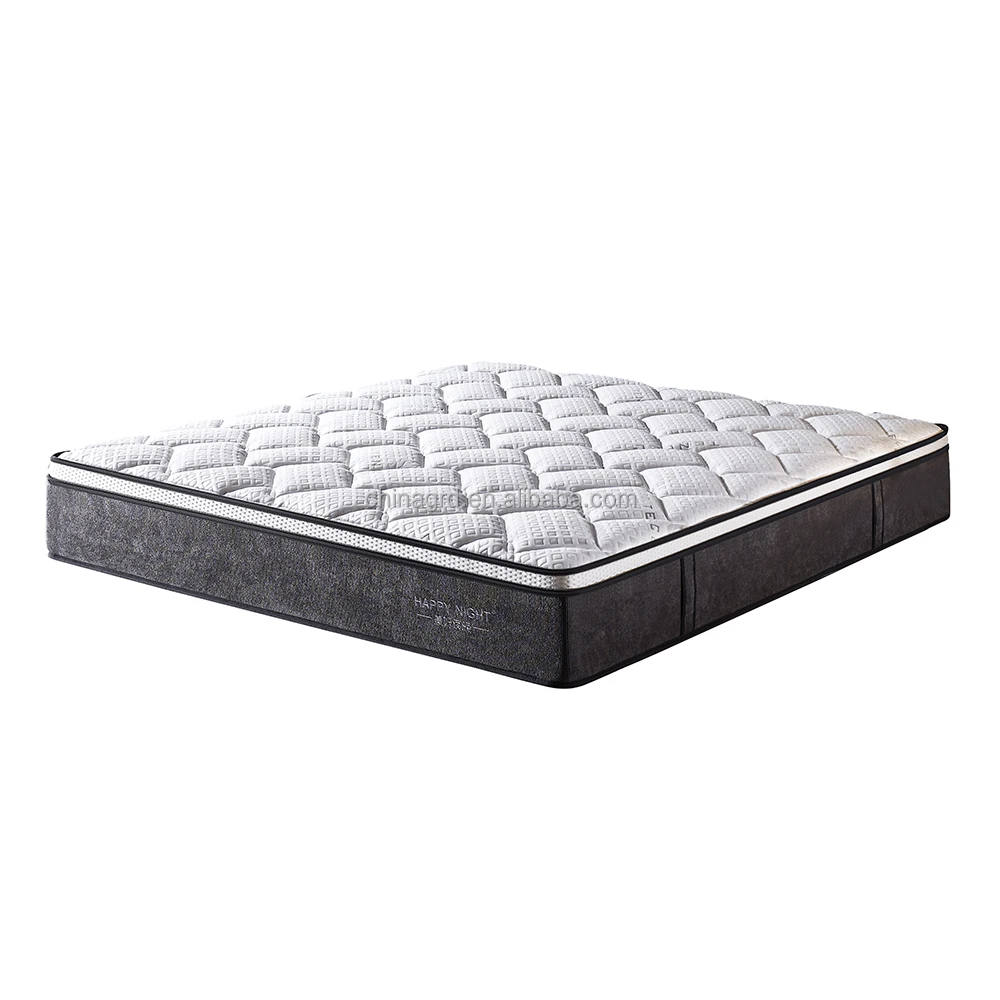 

Hypo-allergenic vacuum compressed king mattress roll in a box memory foam bonnel spring mattresses in a box