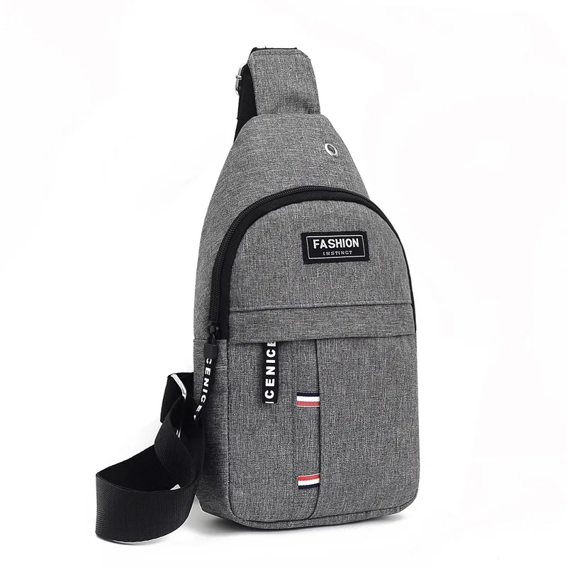 Factory Direct Fashion Mens Chest Bag Single Shoulder Waterproof Crossbody Bags Men
Factory Direct Fashion Mens Chest Bag Single Shoulder Waterproof Crossbody Bags Men