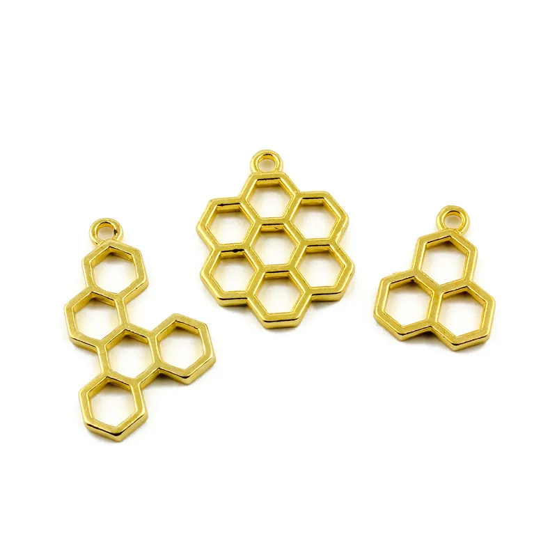 10pcs Honeycomb Frame Bezels for UV Resin Jewelry Golden Hollow Frame Pendant DIY Craft Tools Accessories
10pcs Honeycomb Frame Bezels for UV Resin Jewelry Golden Hollow Frame Pendant DIY Craft Tools Accessories