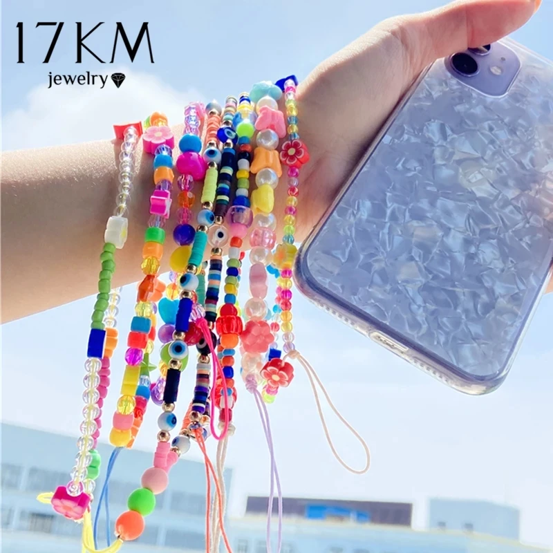 Fashion Acrylic Mobile Phone Strap Lanyard Colorful Eye Beaded Rope Hanging bracelet Chain Jewelry for Cell Phone Case
Fashion Acrylic Mobile Phone Strap Lanyard Colorful Eye Beaded Rope Hanging bracelet Chain Jewelry for Cell Phone Case