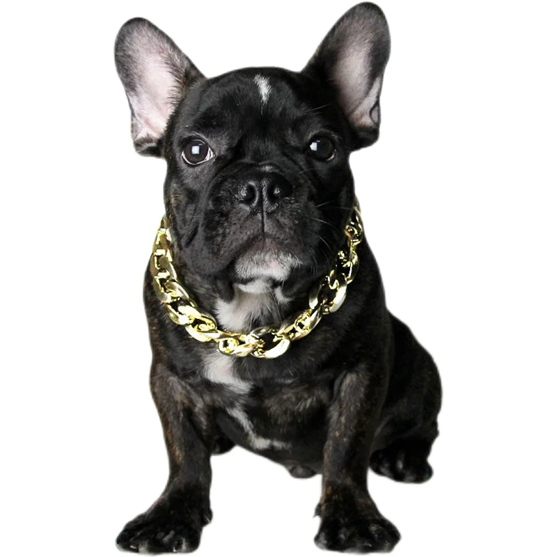 Factory wholesale gold dog chain collar dog gold chain luxury gold dog chain, Picture color
Factory wholesale gold dog chain collar dog gold chain luxury gold dog chain, Picture color