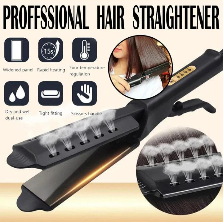 Ceramic Flat Iron Hair Straightener