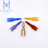Many kinds of color empty 5ml plastic ampoules short bottle for cosmetic