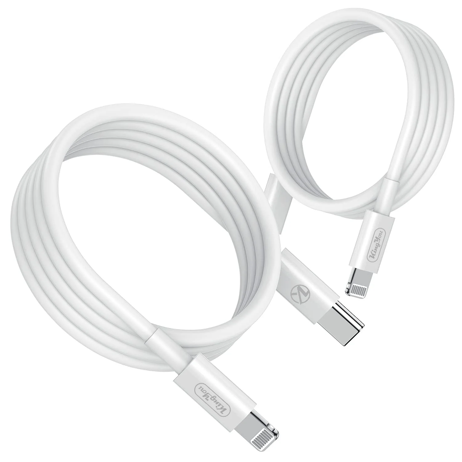 Kingyou PD 20W Type C to Light ning White Color Soft TPE Wholesale Quick Charging Data Cable for Apple iPhone iPad
Kingyou PD 20W Type C to Light ning White Color Soft TPE Wholesale Quick Charging Data Cable for Apple iPhone iPad