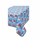 Factory wholesale disposable custom hard table cover waterproof birthday party table cloth wedding