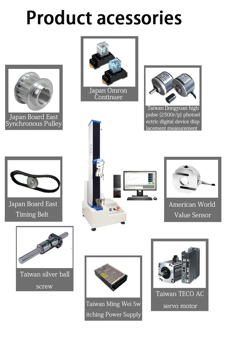 Economical computer servo testing machine 20kn with great price