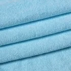 Wholesale home textile knitted custom brushed microfiber terry cloth fabric in roll