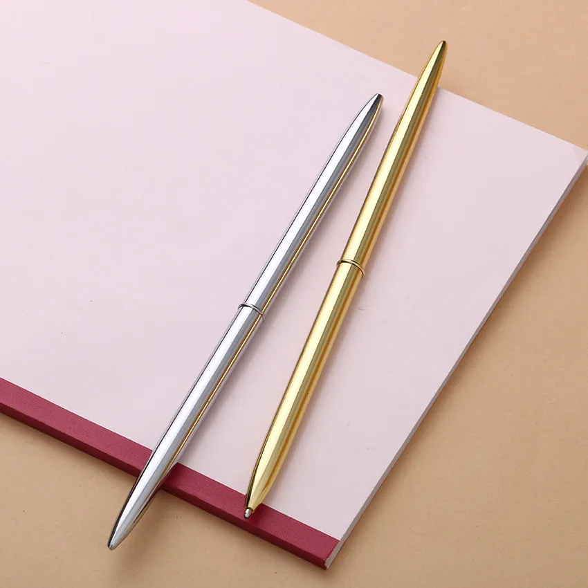 Gold and Silver Two Color Optional Minimalism Superfine Ballpoint Pen Rod Rotating Ballpen Writing Stationery Office Pen
Gold and Silver Two Color Optional Minimalism Superfine Ballpoint Pen Rod Rotating Ballpen Writing Stationery Office Pen