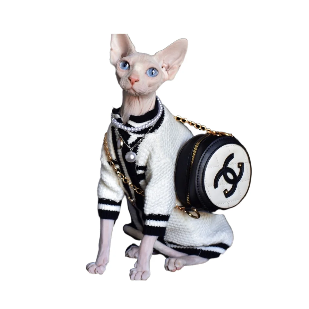 wholesale Cat Clothes Pet sweater autumn winter comfortable pet accessories for Hairless Cat clothes
wholesale Cat Clothes Pet sweater autumn winter comfortable pet accessories for Hairless Cat clothes