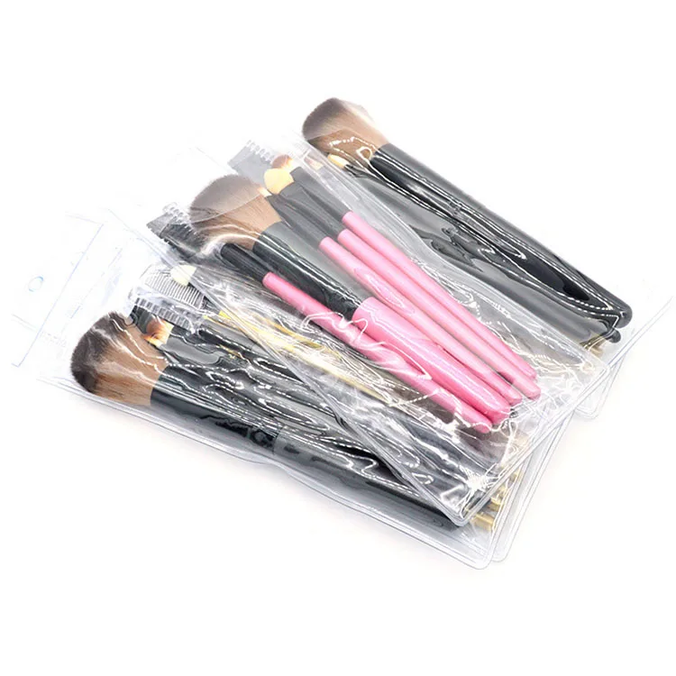 Beauty nylon hair makeup brush accessories 5piece makeup brush set small, Pink,black,gold
Beauty nylon hair makeup brush accessories 5piece makeup brush set small, Pink,black,gold