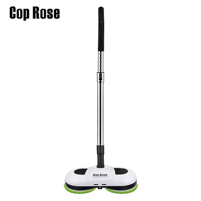 

Cop Rose F528A cordless rechargeable electric battery mop, wet dry hard floor cleaner, auto cleaning floor mop cleaner
