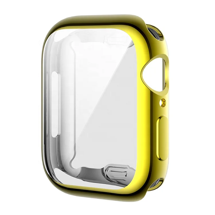 Clear TPU Protective Bumper Case Compatible with 38mm 40mm 42mm 44mm Apple Watch Series 6/5/4 & SE, Optional
Clear TPU Protective Bumper Case Compatible with 38mm 40mm 42mm 44mm Apple Watch Series 6/5/4 & SE, Optional