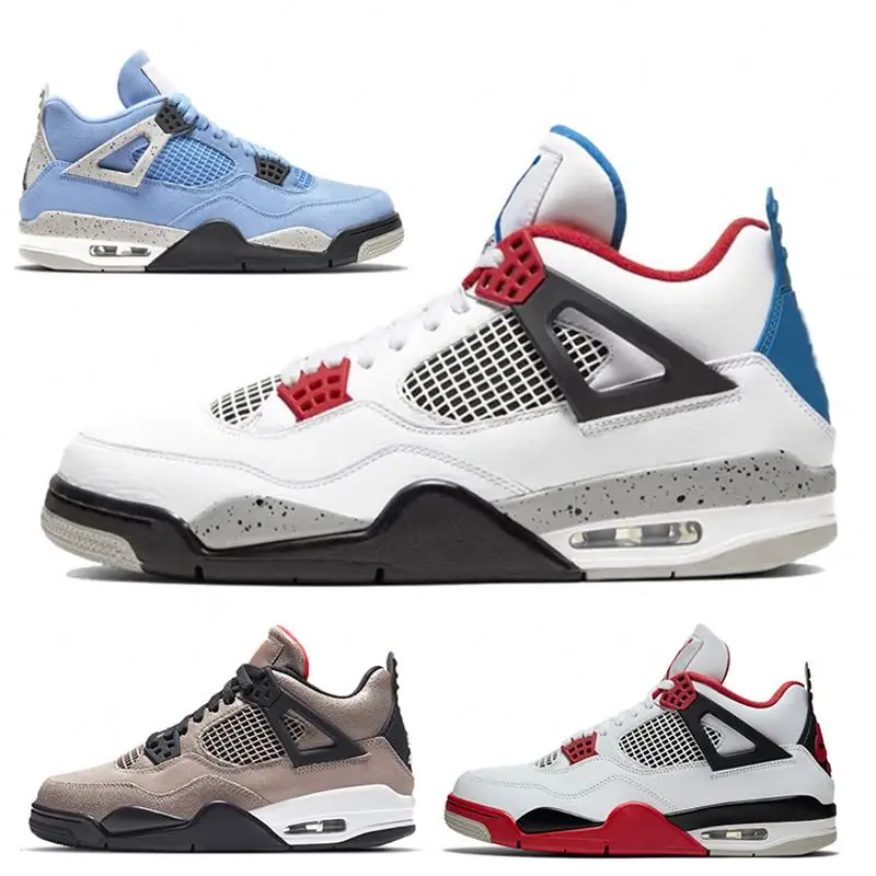High Quality Aj4 Men's Basketball Shoes Black White Sport Engraved Comfortable Sneakers Casual Shoes, Custom
High Quality Aj4 Men's Basketball Shoes Black White Sport Engraved Comfortable Sneakers Casual Shoes, Custom