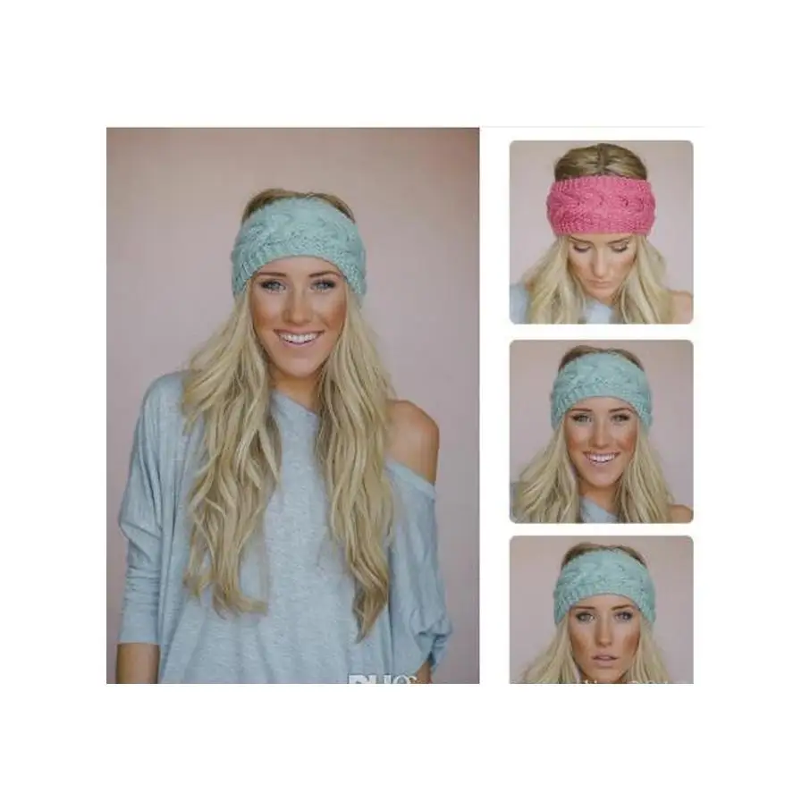 Hot Sale 31 Colors Fashion Warmer Headbands For Women Women'S Wool Crochet Headband Knit Hair Band Flower Winter 2019
Hot Sale 31 Colors Fashion Warmer Headbands For Women Women'S Wool Crochet Headband Knit Hair Band Flower Winter 2019