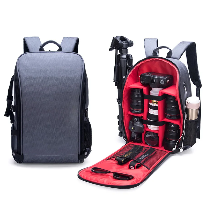 large SLR camera backpack outdoor school photography professional waterproof folding laptop bag
large SLR camera backpack outdoor school photography professional waterproof folding laptop bag