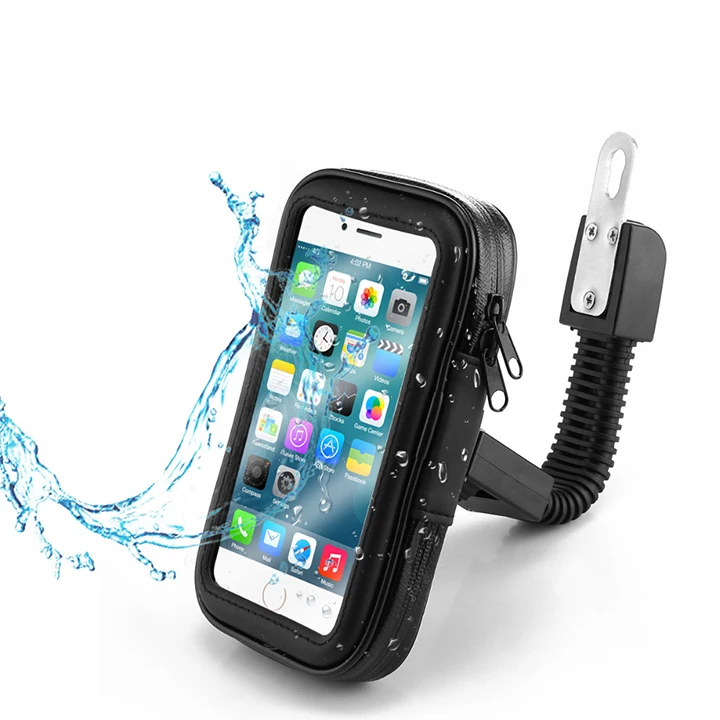 4.7 inch Motorbike Motorcycle Rearview Mirror Stand Mount Mobile Phone Holder Waterproof Phone Case, Black
4.7 inch Motorbike Motorcycle Rearview Mirror Stand Mount Mobile Phone Holder Waterproof Phone Case, Black