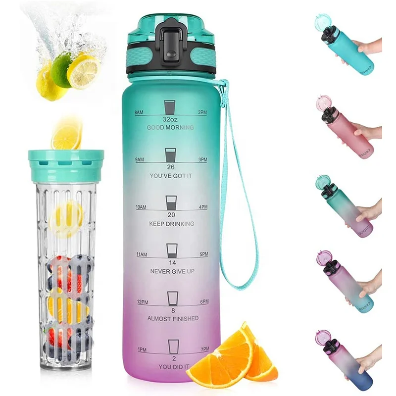 Free Customized Water Bottle Sports Outdoor Gym Frosted Plastic Motivational Water Bottle With Time Marker, Customized color
Free Customized Water Bottle Sports Outdoor Gym Frosted Plastic Motivational Water Bottle With Time Marker, Customized color
